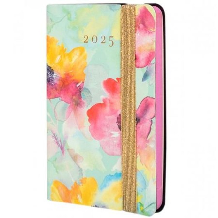 Agenda Finocam FLEXI JOY Mini 8,2 x 12,7 cm 2025 Floral