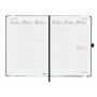 Agenda Finocam CAPRI FA5 Negro A5 14,8 x 21 cm 2025