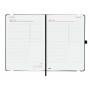 Agenda Finocam CAPRI FA5 Negro A5 14,8 x 21 cm 2025