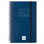 Agenda Finocam OPAQUE Azul Mini 7,9 x 12,7 cm 2025