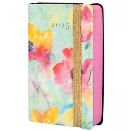 Agenda Finocam FLEXI JOY 8,2 x 12,7 cm 2025 Floral