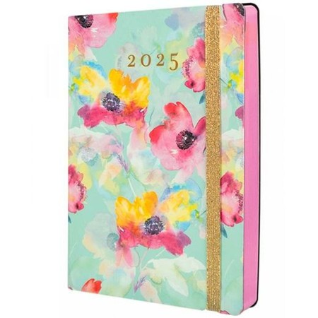 Agenda Finocam FLEXI JOY A5 14,8 x 21 cm 2025 Floral