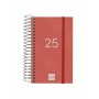 Agenda Finocam YEAR Rojo Mini 7,9 x 12,7 cm 2025