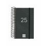 Agenda Finocam YEAR Negro Mini 7,9 x 12,7 cm 2025