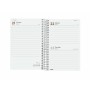 Agenda Finocam YEAR Rojo 11,7 x 18,1 cm 2025