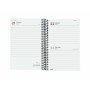 Agenda Finocam YEAR Negro 11,7 x 18,1 cm 2025