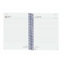 Agenda Finocam YEAR Azul A5 15,5 x 21,2 cm 2025
