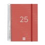 Agenda Finocam YEAR Rojo A5 15,5 x 21,2 cm 2025
