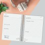 Agenda Finocam YEAR Rojo A5 15,5 x 21,2 cm 2025