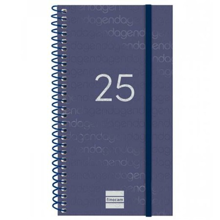 Agenda Finocam YEAR Azul Mini 9,4 x 17,1 cm 2025