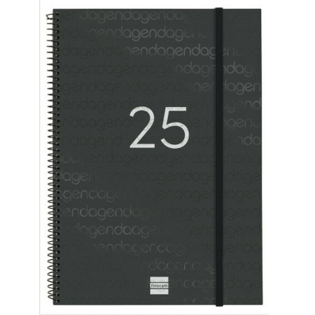 Agenda Finocam YEAR Negro A4 21 x 29,7 cm 2025