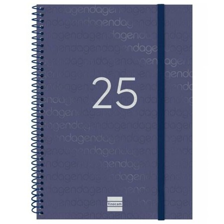 Agenda Finocam YEAR Azul A5 15,5 x 21,2 cm 2025