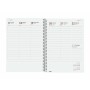 Agenda Finocam YEAR Rojo A5 15,5 x 21,2 cm 2025