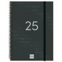 Agenda Finocam YEAR Negro A5 15,5 x 21,2 cm 2025