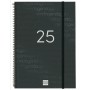 Agenda Finocam YEAR Negro A4 21 x 29,7 cm 2025