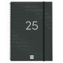 Agenda Finocam YEAR Negro A4 21 x 29,7 cm 2025