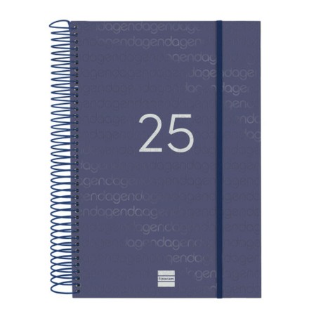 Agenda Finocam YEAR Azul 16,5 x 24,2 cm 2025