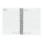 Agenda Finocam YEAR Negro 16,5 x 24,2 cm 2025