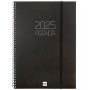 Agenda Finocam OPAQUE Negro A4 21 x 29,7 cm 2025