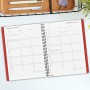 Agenda Finocam MY E10 Rojo A5 15,5 x 21,2 cm 2025