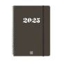 Agenda Finocam MY E10 Negro A5 15,5 x 21,2 cm 2025