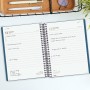 Agenda Finocam MY E10 Azul A5 15,5 x 21,2 cm 2025