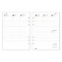 Agenda Finocam OPEN TROYA 1000 Burdeos 15,5 x 21,5 cm 2025
