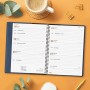 Agenda Finocam DUOBAND E10 Azul A5 15,5 x 21,2 cm 2025 Bloc de Notas
