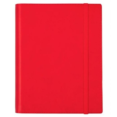Agenda Finocam DUOBAND E10 Rojo A5 15,5 x 21,2 cm 2025 Bloc de Notas