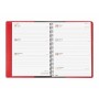 Agenda Finocam DUOBAND E10 Rojo A5 15,5 x 21,2 cm 2025 Bloc de Notas