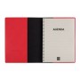Agenda Finocam DUOBAND E10 Rojo A5 15,5 x 21,2 cm 2025 Bloc de Notas
