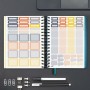 Agenda Finocam TEMPUS Azul Cuarto 15,5 x 21,7 cm 2025