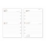 Recambio para Agenda Finocam OPEN R597 2025 11,7 x 18,1 cm