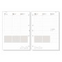Recambio para Agenda Finocam R4099 4000 A4 2025 21 x 29,7 cm