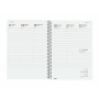 Agenda Finocam Gris A5 15,5 x 21,2 cm 2025