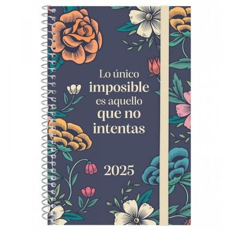 Agenda Finocam DESIGN COLLECTION 11,7 x 18,1 cm 2025 Floral