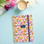 Agenda Finocam DESIGN COLLECTION A5 15,5 x 21,2 cm 2025 Floral