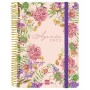 Agenda Finocam CLOE A5 15,5 x 21,2 cm 2025 Floral