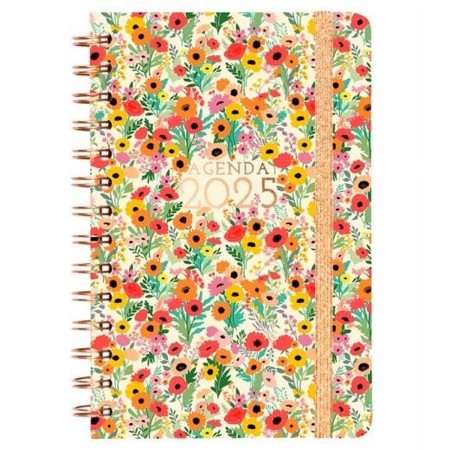 Agenda Finocam YOU 11,7 x 18,1 cm 2025 Floral