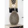 Vase DKD Home Decor Marron Noir Bambou Fibre Colonial (24 x 24 x 37 cm)