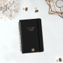 Agenda Finocam ALMA Negro 11,7 x 18,1 cm 2025