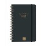 Agenda Finocam ALMA Negro 11,7 x 18,1 cm 2025