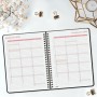 Agenda Finocam ALMA Negro A5 15,5 x 21,2 cm 2025