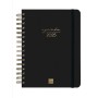 Agenda Finocam ALMA Negro A5 15,5 x 21,2 cm 2025