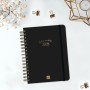 Agenda Finocam ALMA Negro A5 15,5 x 21,2 cm 2025