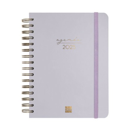 Agenda Finocam Lila A5 15,5 x 21,2 cm 2025