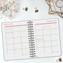 Agenda Finocam Lila A5 15,5 x 21,2 cm 2025