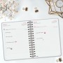 Agenda Finocam Lila A5 15,5 x 21,2 cm 2025