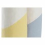 Vase DKD Home Decor Bleu Rose Terre cuite Jaune Grès (13 x 12 x 28 cm) (3 pcs)