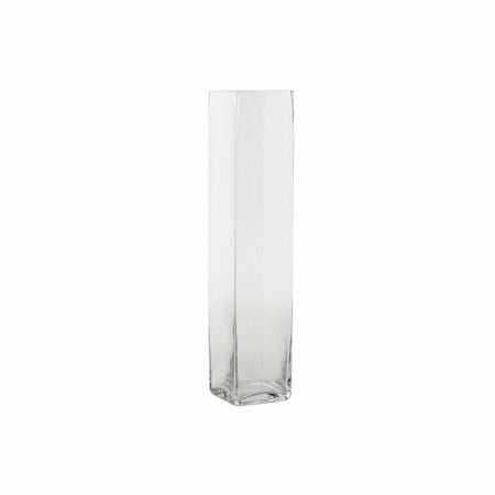 Vase DKD Home Decor Verre Transparent (10.5 x 10.5 x 50.5 cm) (Ø 10,5 cm)